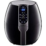 GoWISE USA 3.7-Quart Programmable Air Fryer with 8 Cook Presets, GW22638 -...