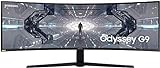 SAMSUNG 49” Odyssey G9 Gaming Monitor, 1000R Curved Screen, QLED, Dual...