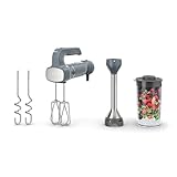 Ninja CI105BRN Foodi Power Mixer System, 750-Peak-Watt Immersion Blender...