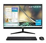 Acer Aspire C24-1700-UA91 AIO Desktop | 23.8' Full HD IPS Display | 12th...