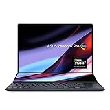 ASUS Zenbook Pro 14 Duo 14.5” 16:10 Touch Display, 120Hz Refresh Rate,...