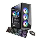 iBuyPower SlateMR Gaming PC Computer Desktop SlateMR 2130V2 (AMD Ryzen 5...