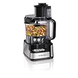 Hamilton Beach Stack & Snap Food Processor and Vegetable Chopper, BPA Free,...