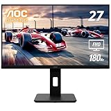 AOC 27G15 27 inch Gaming Monitor, Full HD 1920x1080, 180Hz 1ms, 1x HDMI...