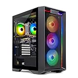 Skytech Gaming Nebula Gaming PC Desktop – Intel Core i3 12100F 3.3 GHz,...