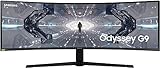 SAMSUNG 49” Odyssey G9 Gaming Monitor, 1000R Curved Screen, QLED, Dual...