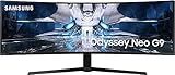 SAMSUNG 49' Odyssey Neo G9 Series G95NA 4K UHD Curved Gaming Monitor,...