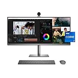 HP Envy 34 inch All-in-One Desktop PC, WUHD Display, 12th Generation Intel...