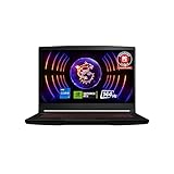 MSI Thin GF63 15.6' 144Hz Gaming Laptop: 12th Gen Intel Core i7, NVIDIA...