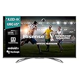 Hisense ULED Premium 65U8G QLED Series 65-inch Android 4K Smart TV with...