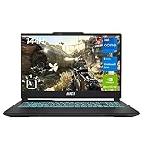 MSI Cyborg 15 Gaming Laptop, 15.6' FHD 144Hz Display, Intel Core i7-12650H,...