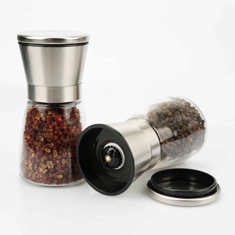 LauKingdom Salt and Pepper Grinder Set