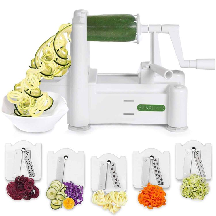 Spiralizer 5 Blade Vegetable Slicer