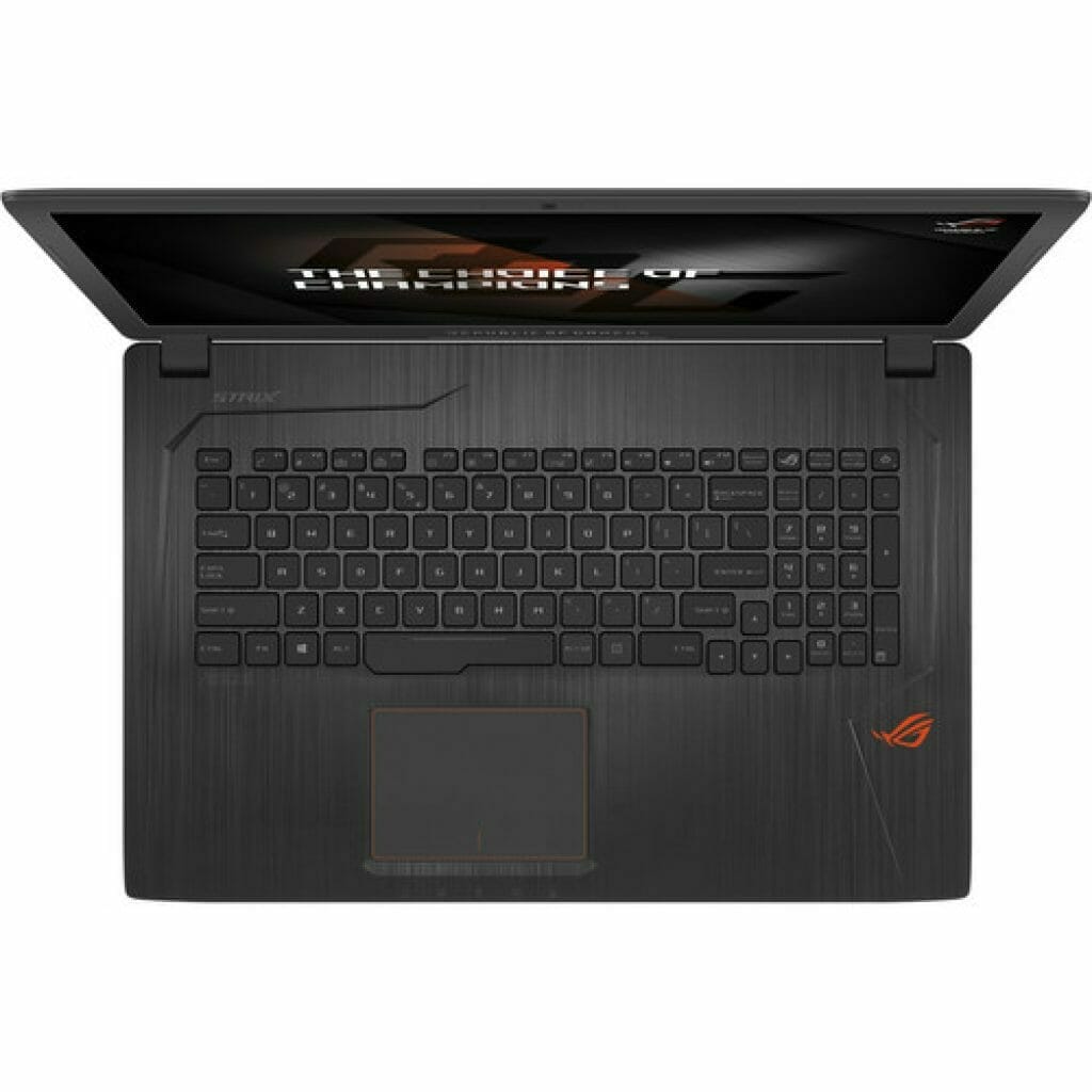 Asus ROG GL753 Review keyboard