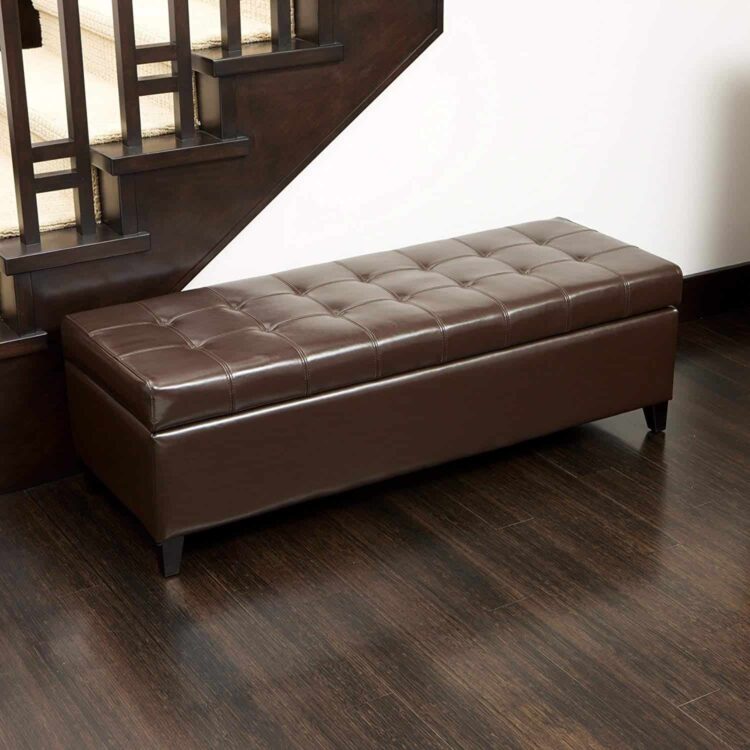 Best Selling Mission Storage Ottoman