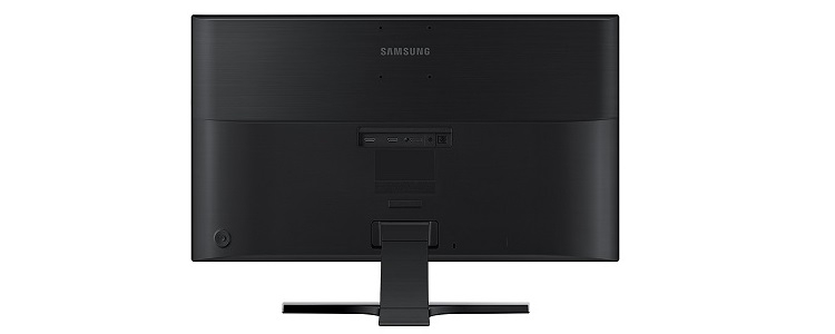  Samsung U28E590D backside