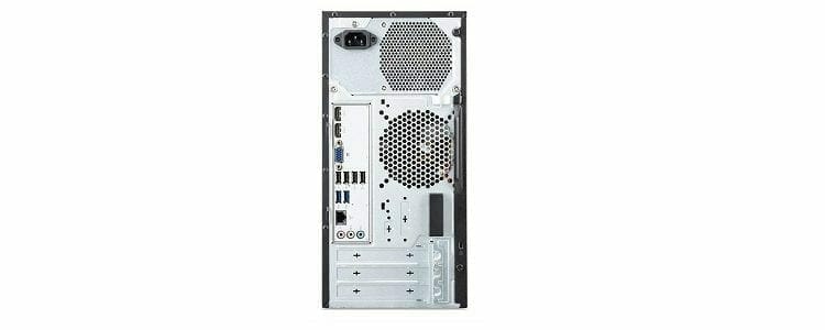 Acer spire TC-885-ACCFLi3O ports