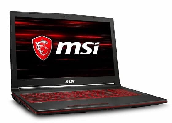 MSI GV63 8SE-014 gaming laptop