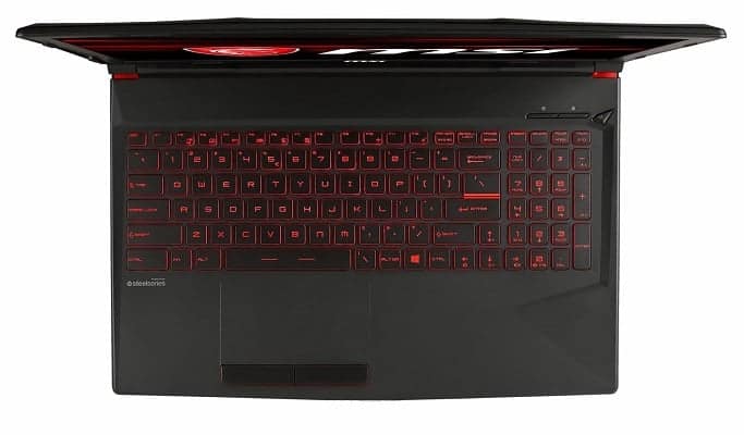 MSI GV63 8SE-014 keyboard