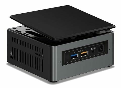 Intel NUC7i7BNH Mini PC front