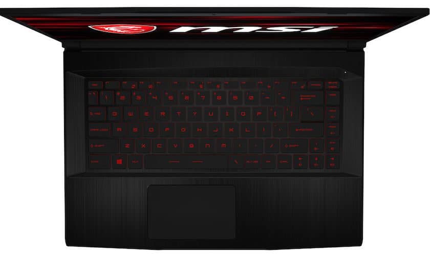 MSI GF63 Thin 9SCX-005 keyboard