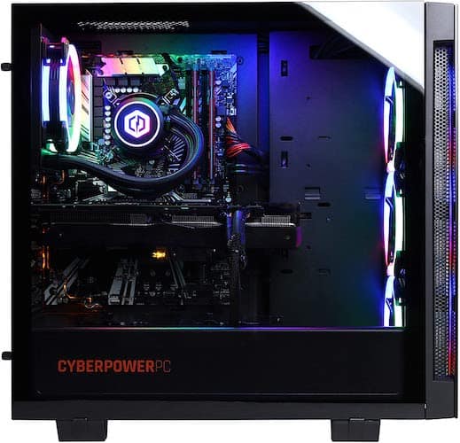 CyberpowerPC Gamer Supreme Liquid Cool SLC8260A3 panel