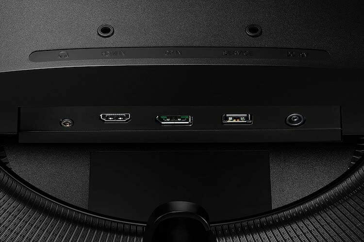 Samsung Odyssey G5 (LC32G55TQWNXZA) ports