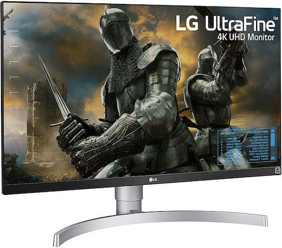 LG 27UK650-W screen