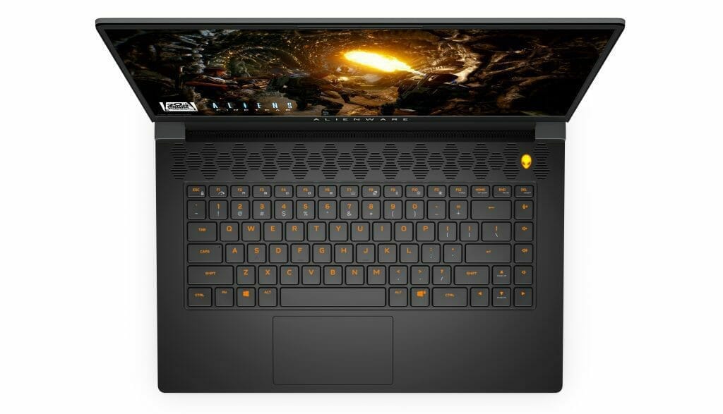 Dell Alienware M15 R6 keyboard