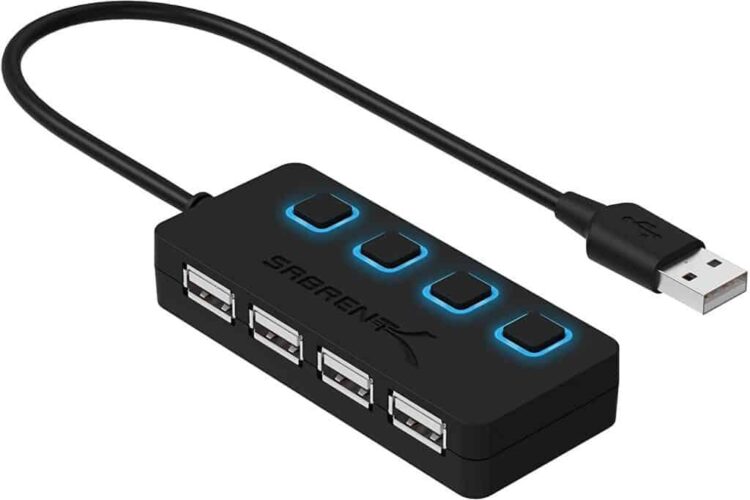 Sabrent 4-Port USB 2.0 Data Hub