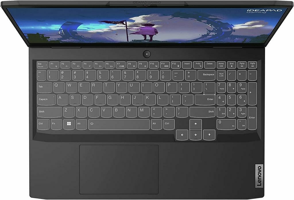 Lenovo Ideapad Gaming 3i keyboard