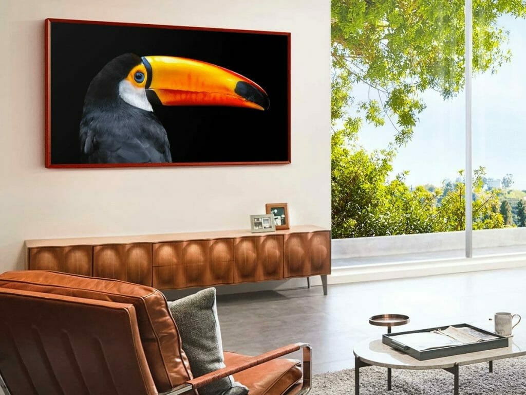 Samsung The Frame TV Review (QN65LS03AAFXZA) design