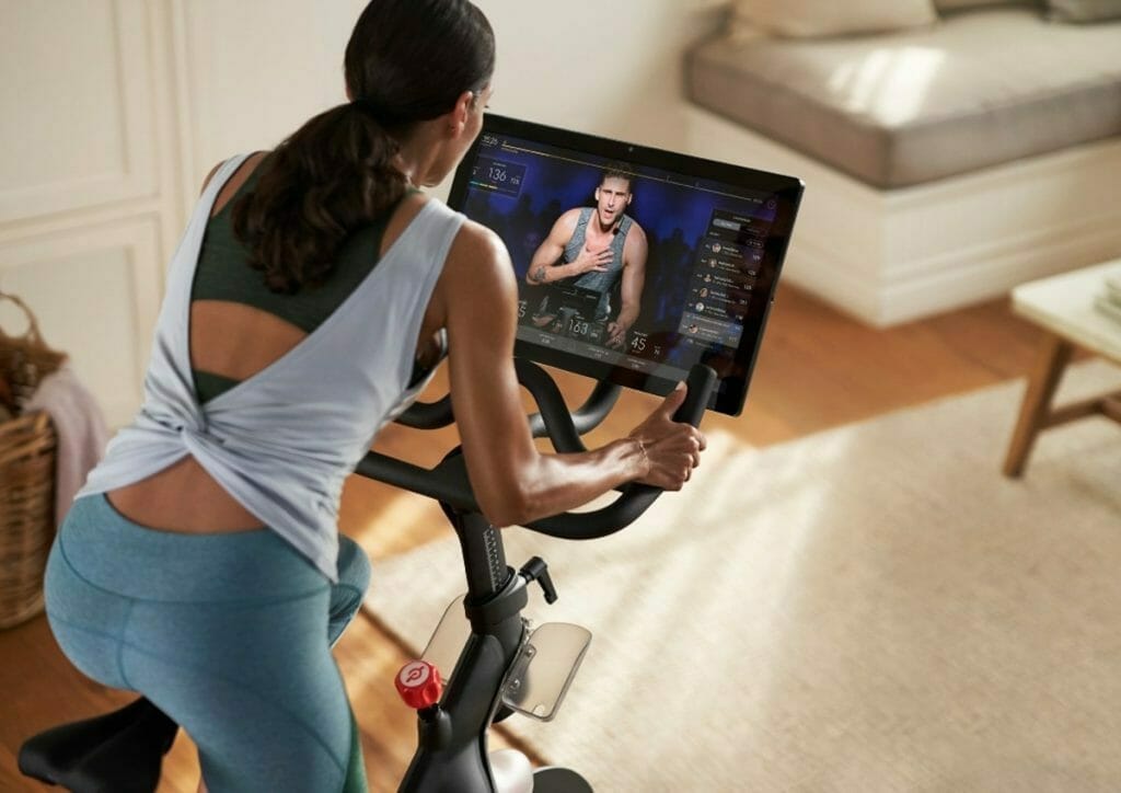 Peloton Bike Review screens