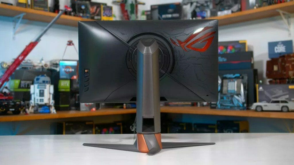 Asus ROG Swift PG27AQN Review back