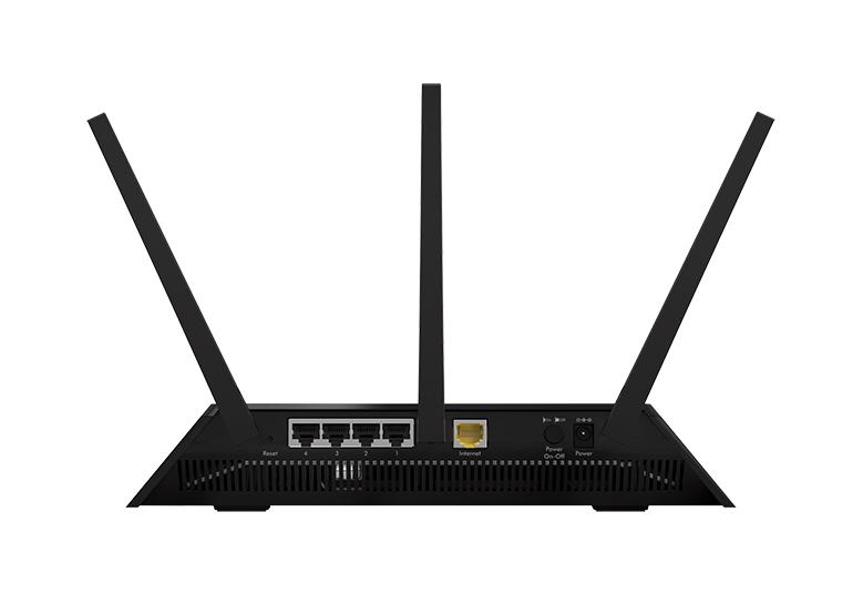 Netgear AC1750 Review (R6700) ports