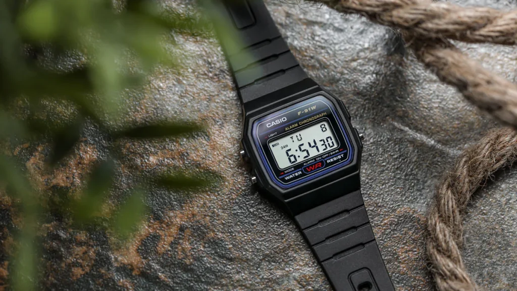 Casio f91w models best sale