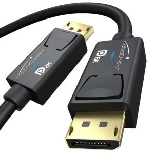 KabelDirekt 6ft DisplayPort 1.4 Lockin copy